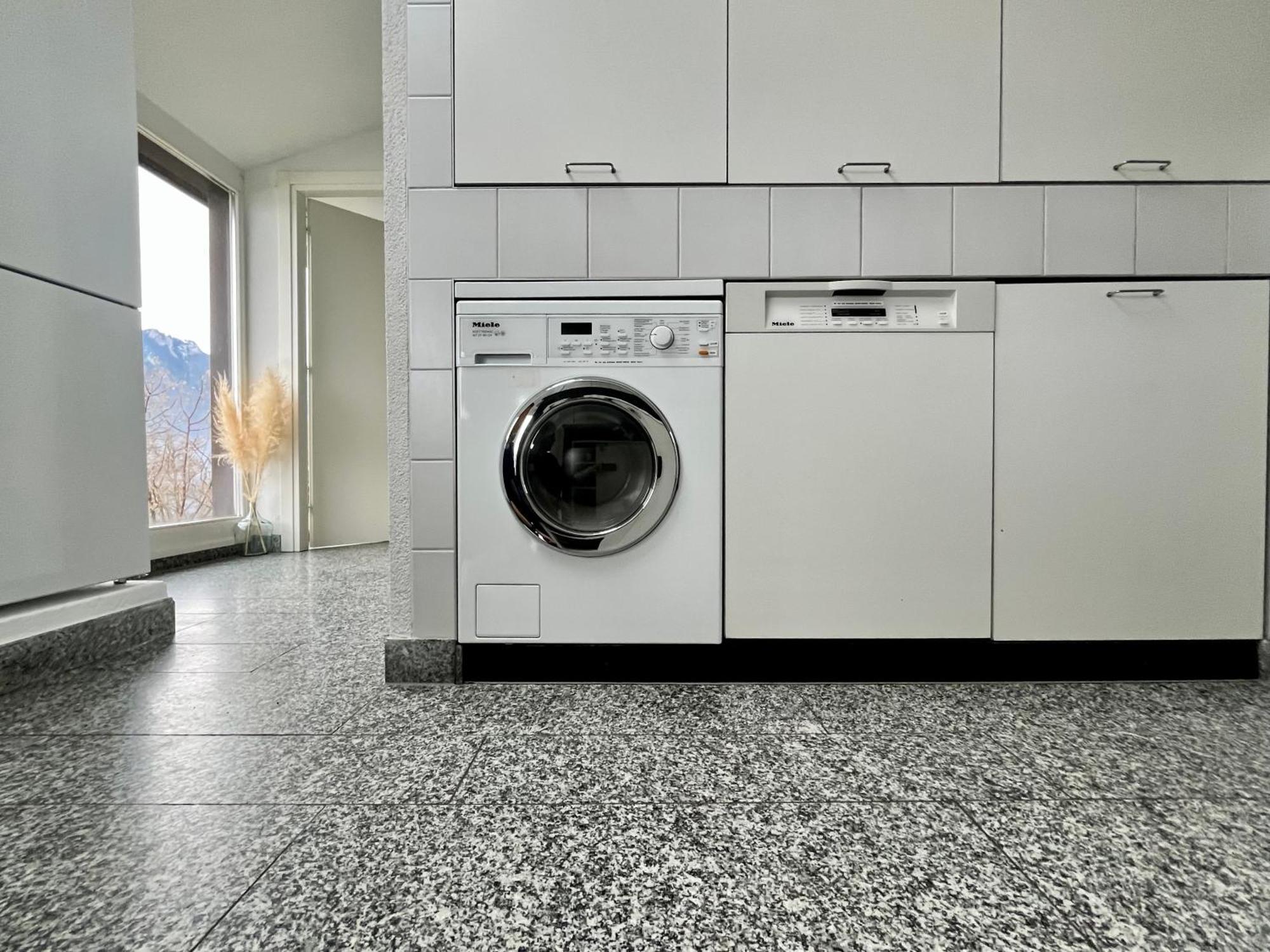 Wohnung Mit Grossartiger Seesicht Und Balkon Spiez Dış mekan fotoğraf